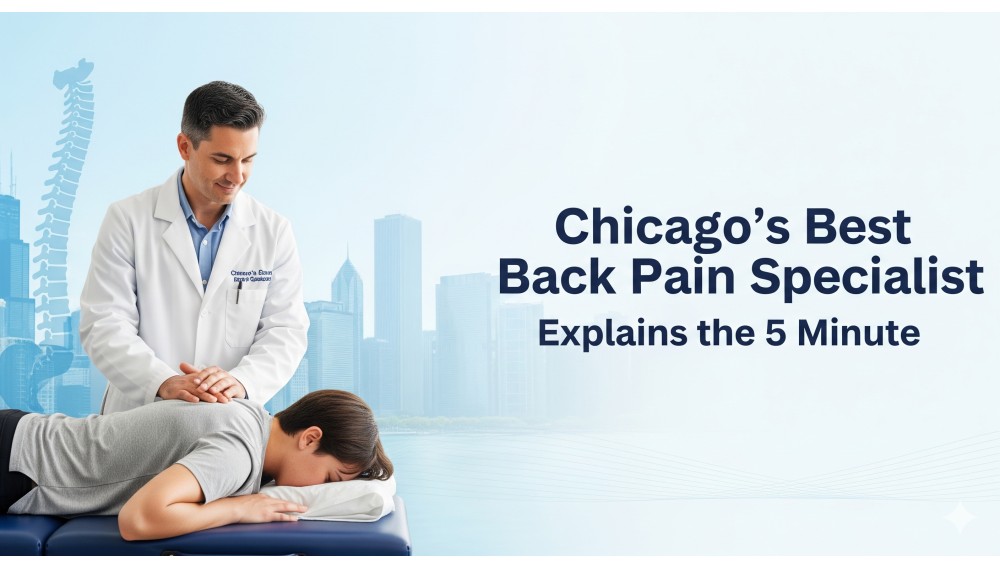 Chicago’s Best Back Pain Specialist Explains the 5 Minute