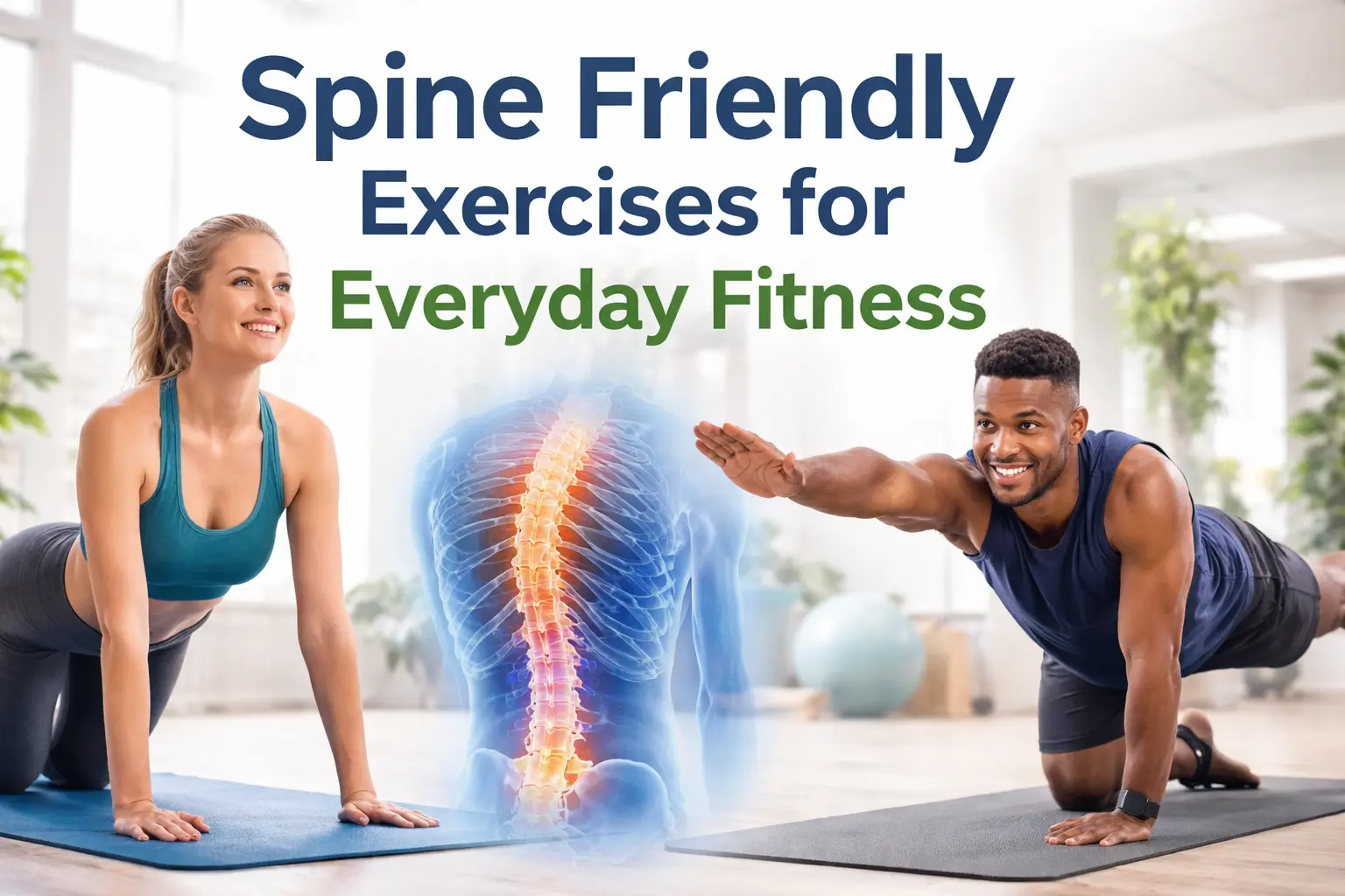 Spine Friendly Exercises for Everyday Fitness