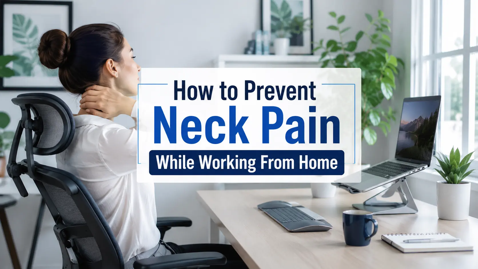How to Prevent Neck Pain While Working From Home