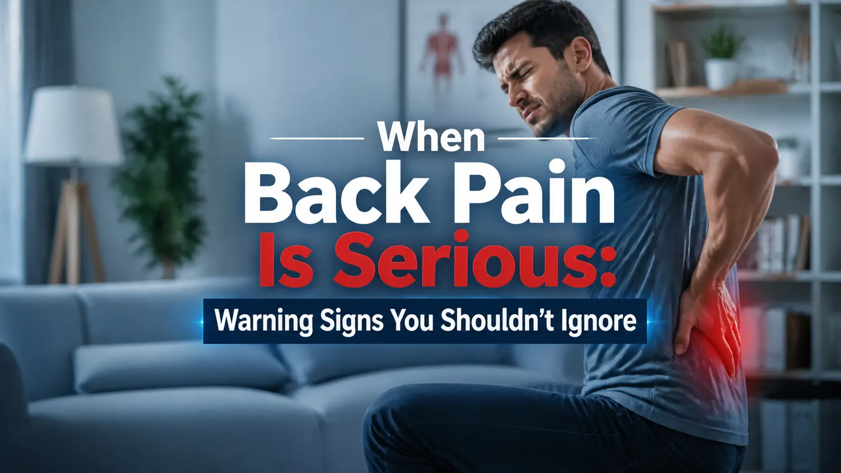 When Back Pain Is Serious: Warning Signs You Shouldn’t Ignore