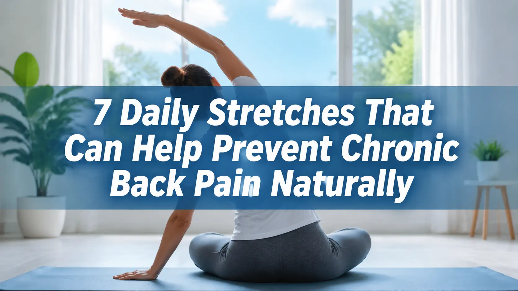 7 Daily Stretches That Can Help Prevent Chronic Back Pain Naturally